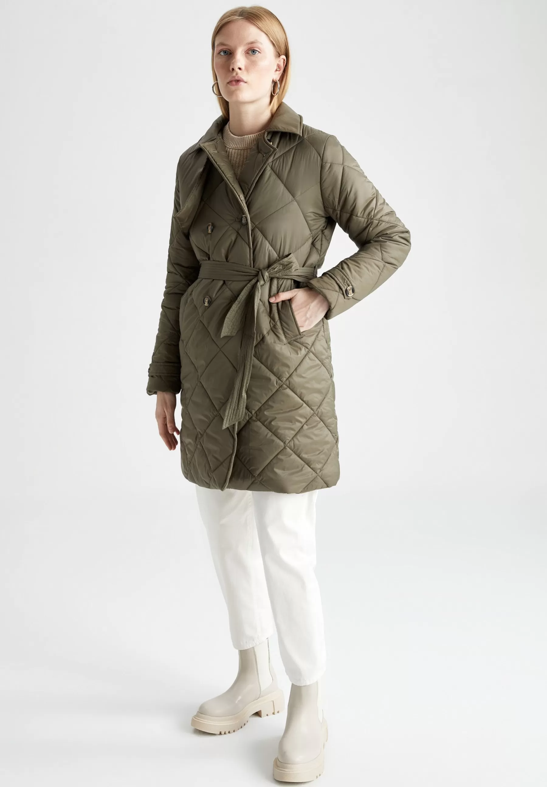 Femme DeFacto Regular Fit - Manteau D'Hiver