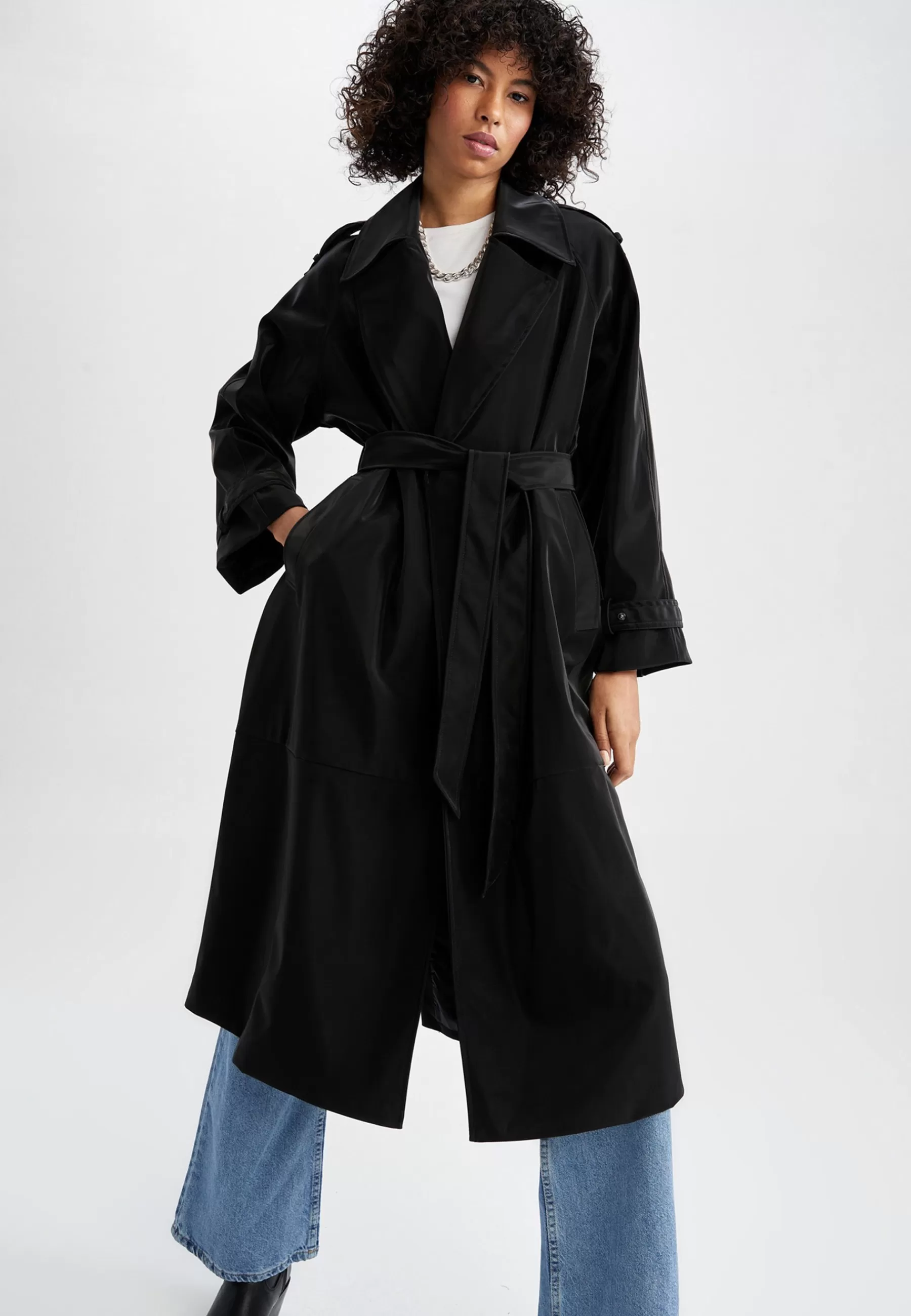 Regular Fit - Trench | DeFacto Fashion