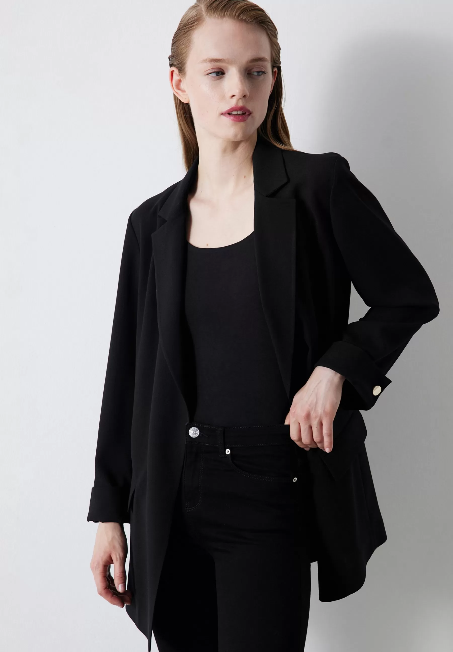 Regular Fit Flowy - Manteau Court | Ipekyol Discount