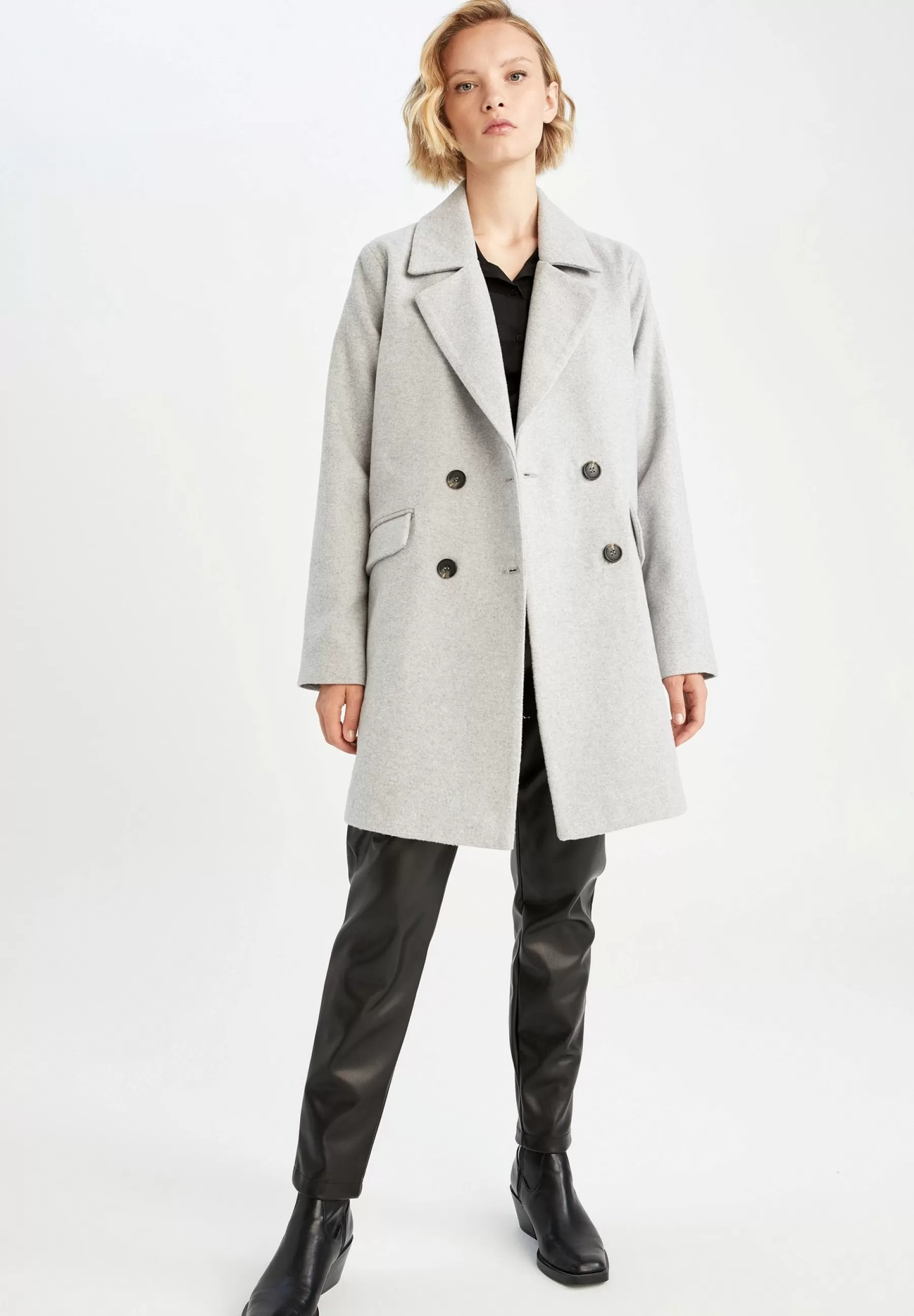 Regular Fit Winter - Manteau Court | DeFacto Best