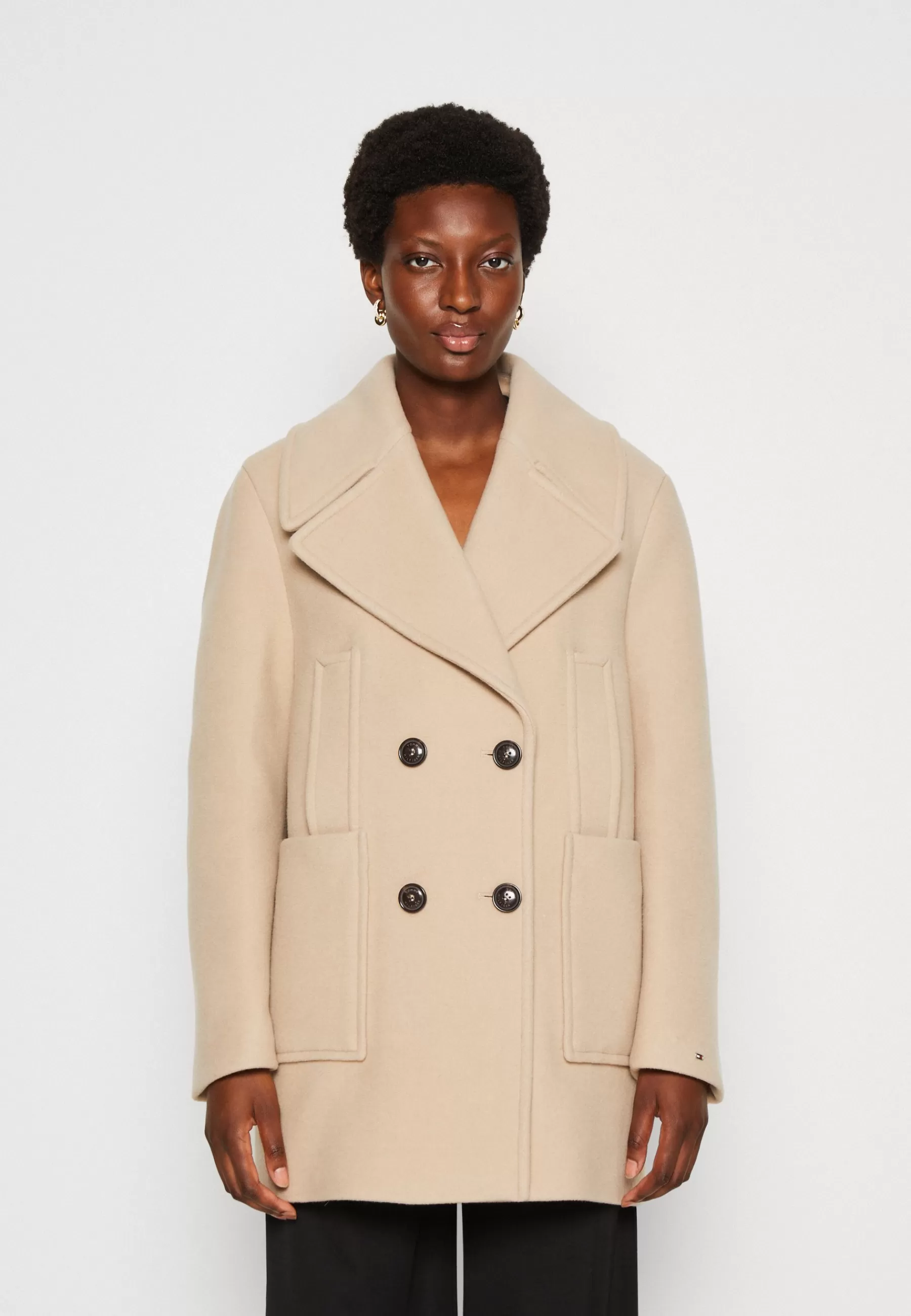 Relaxed Peacoat - Manteau Classique | Tommy Hilfiger Online