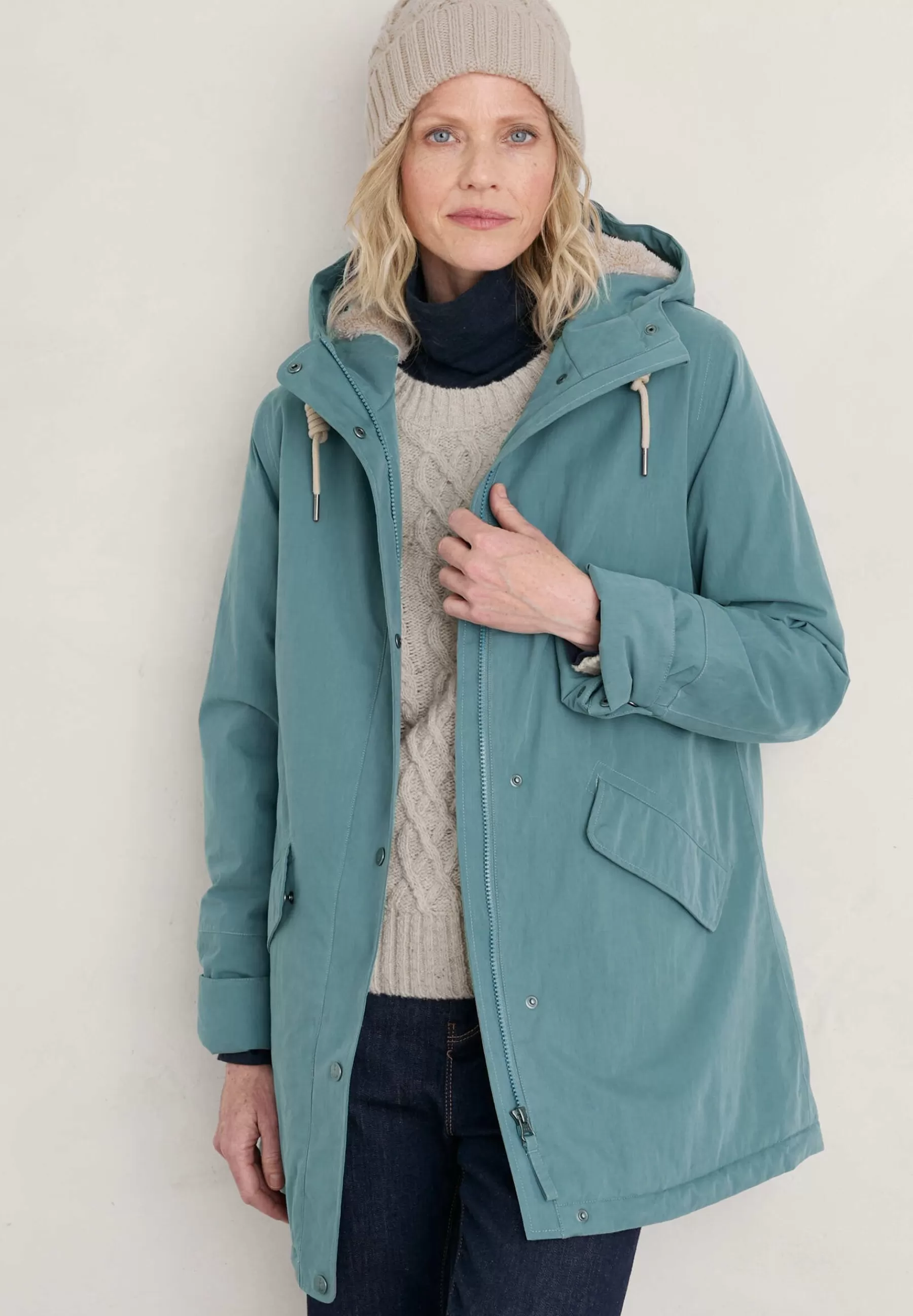 Femme Seasalt Cornwall River Sea Waterproof - Manteau D'Hiver