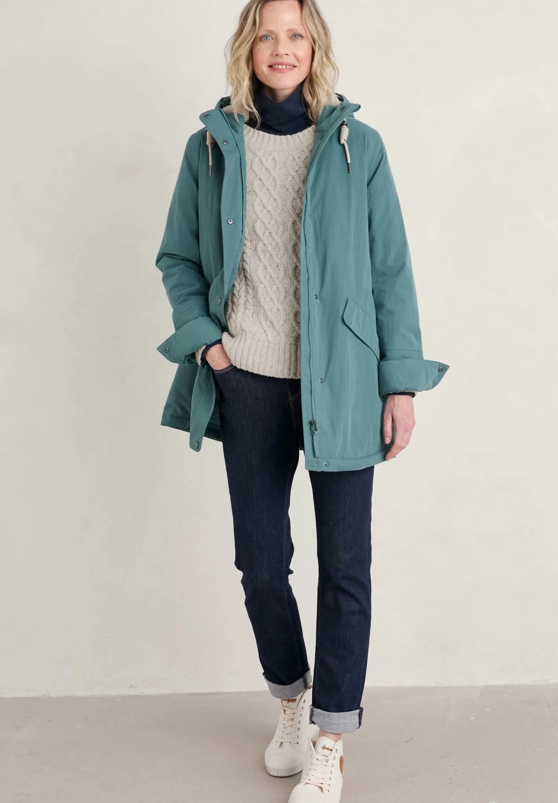 Femme Seasalt Cornwall River Sea Waterproof - Manteau D'Hiver