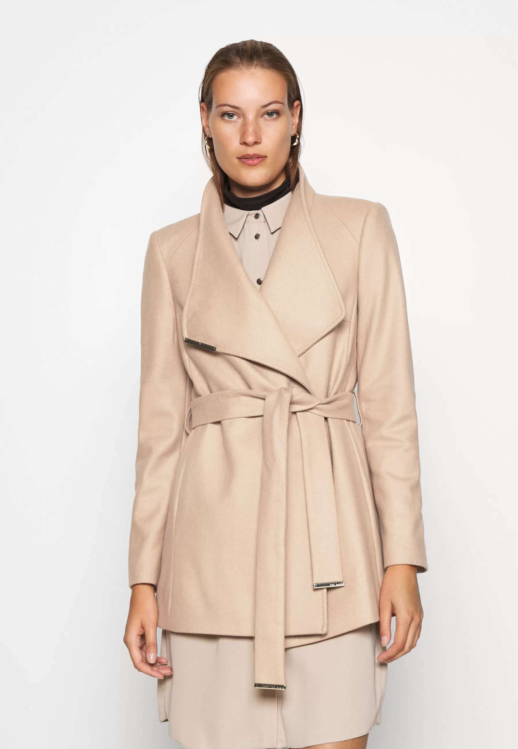 Rosess Short Wrap Coat - Manteau Court | Ted Baker Best