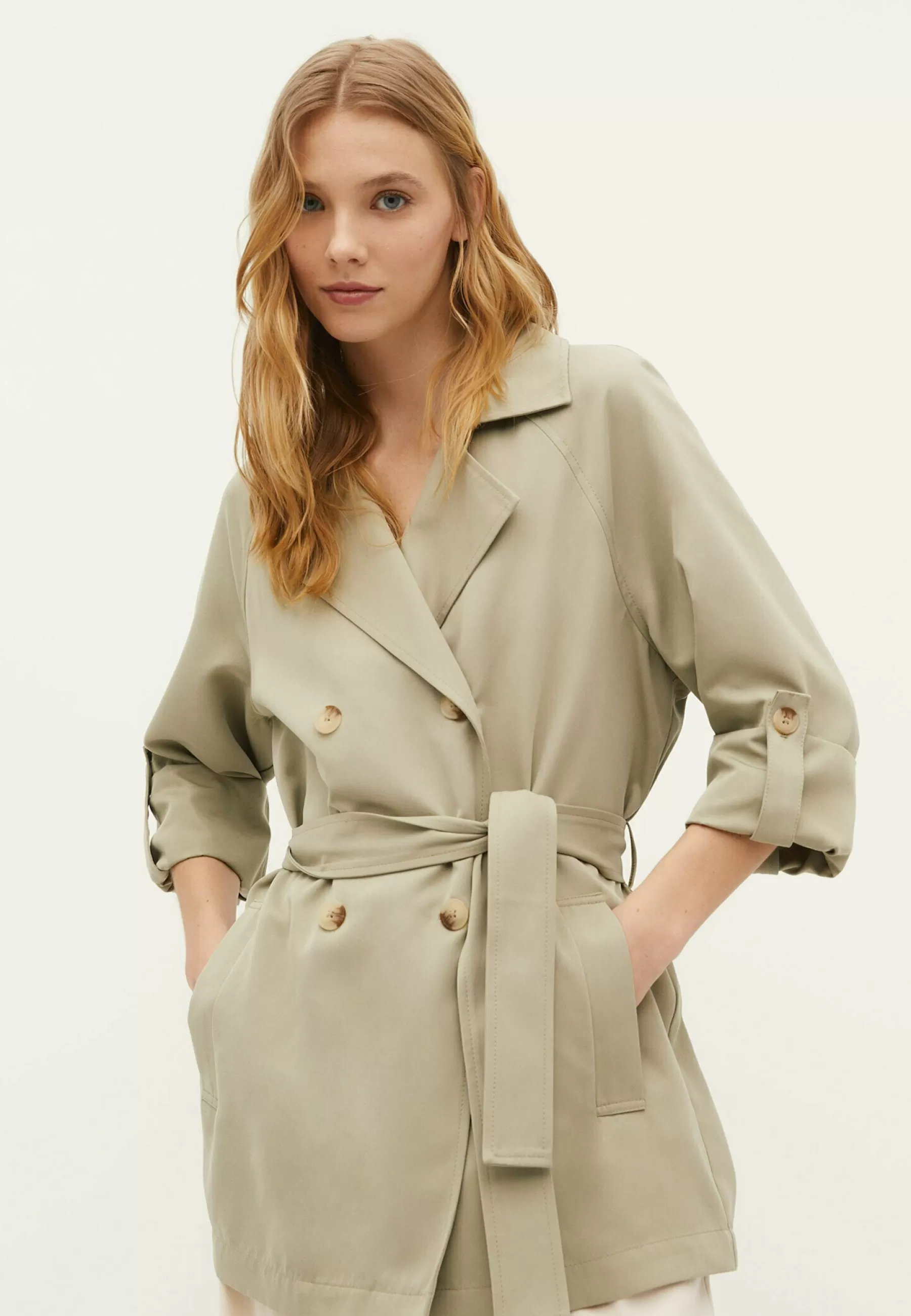 Short Flowing - Trench | Stradivarius Best Sale