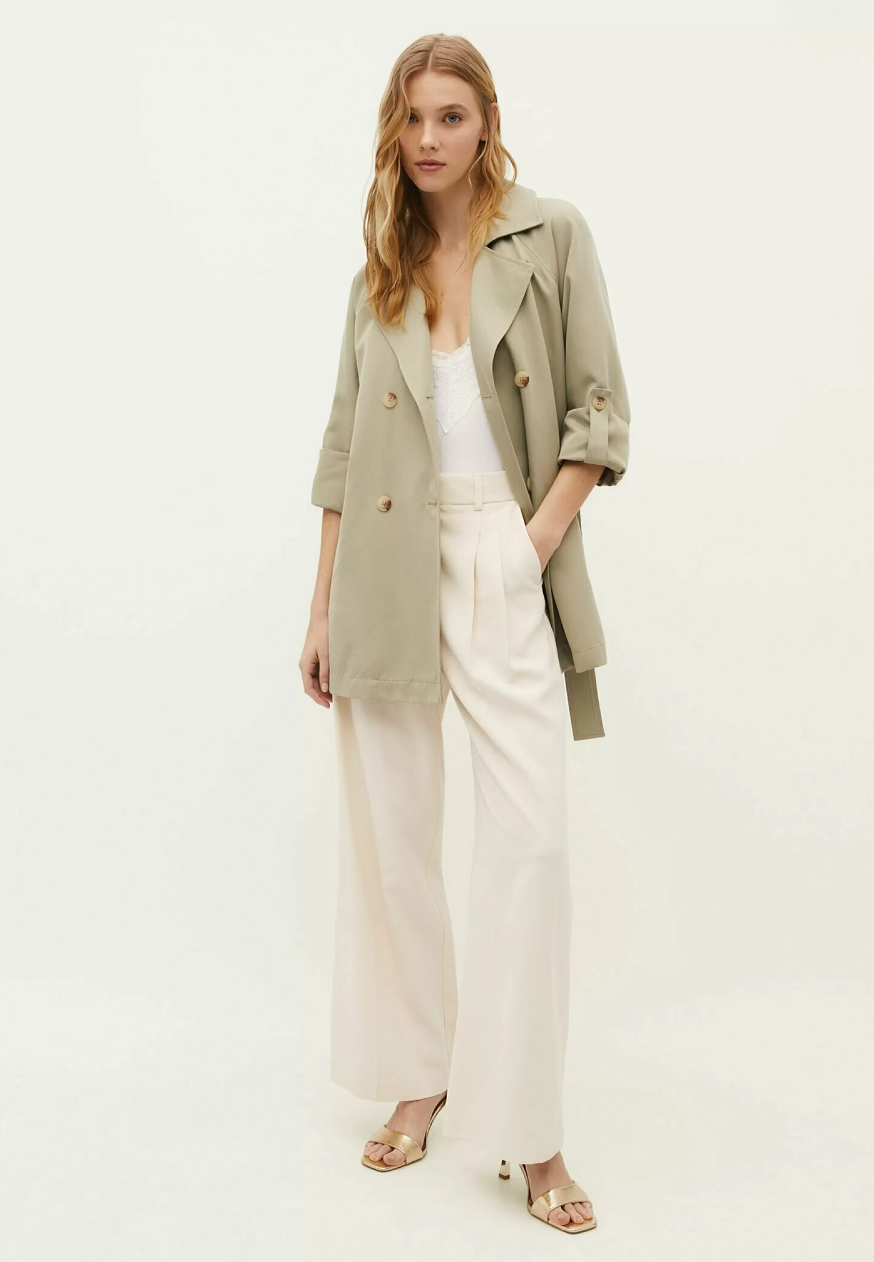 Short Flowing - Trench | Stradivarius Best Sale