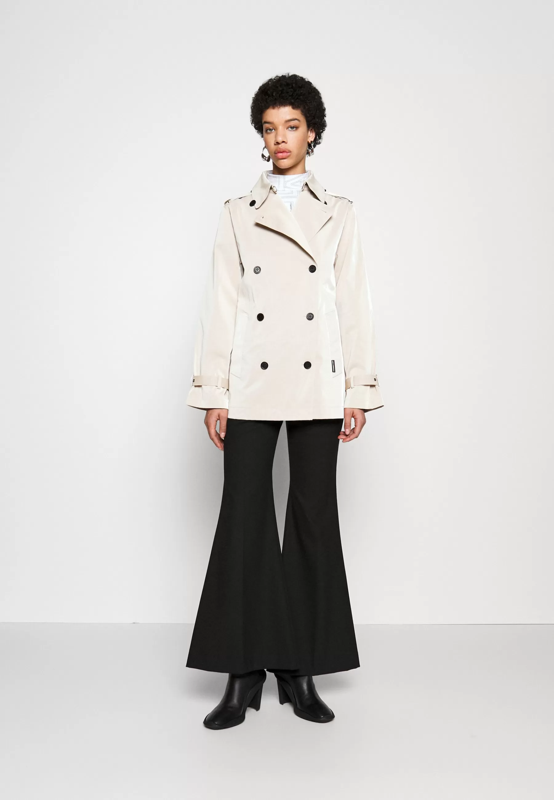 Short Trench - Trench | KARL LAGERFELD Best Sale