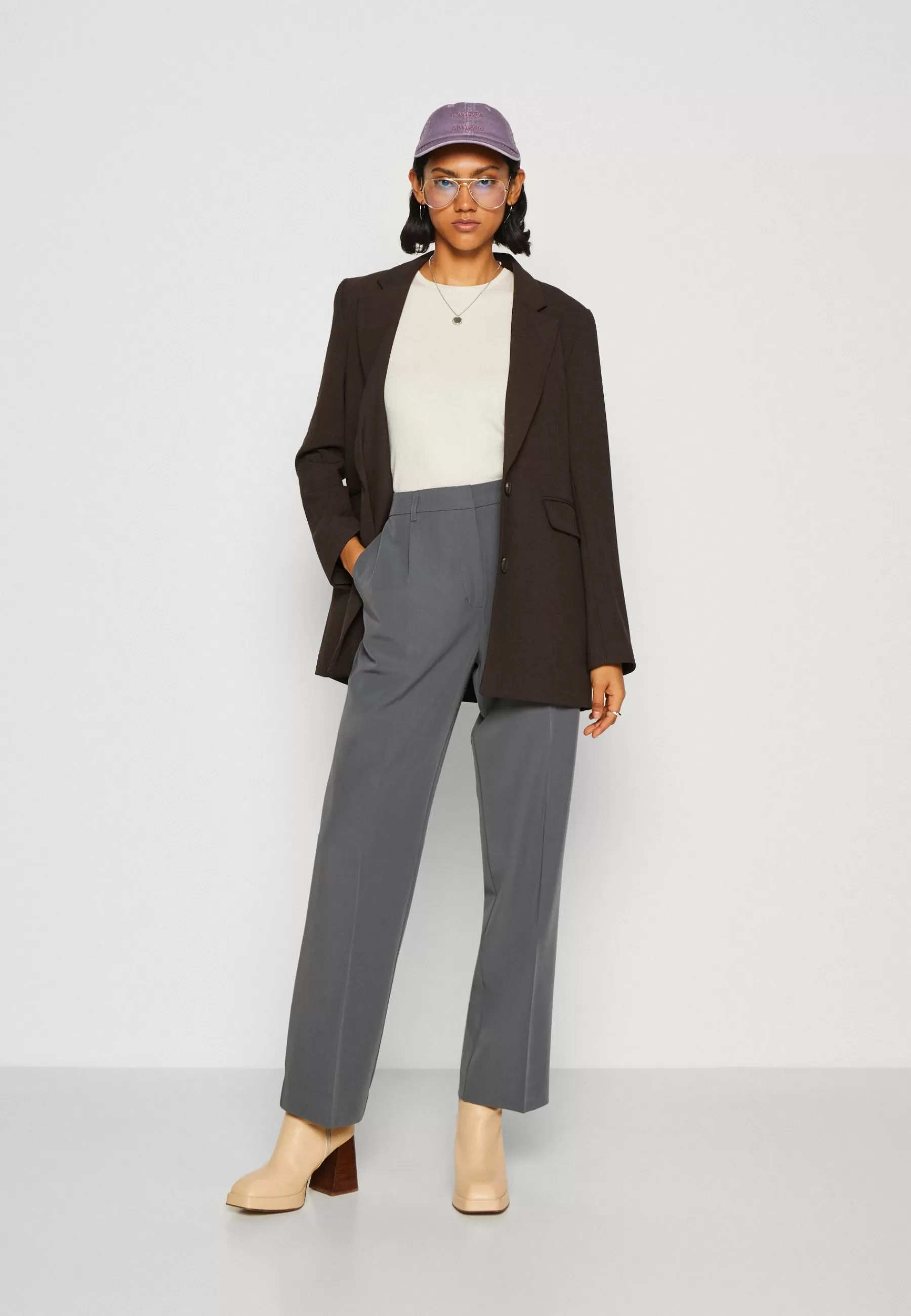 Slfrita Relaxed Blazer Java - Manteau Court | Selected Femme Cheap