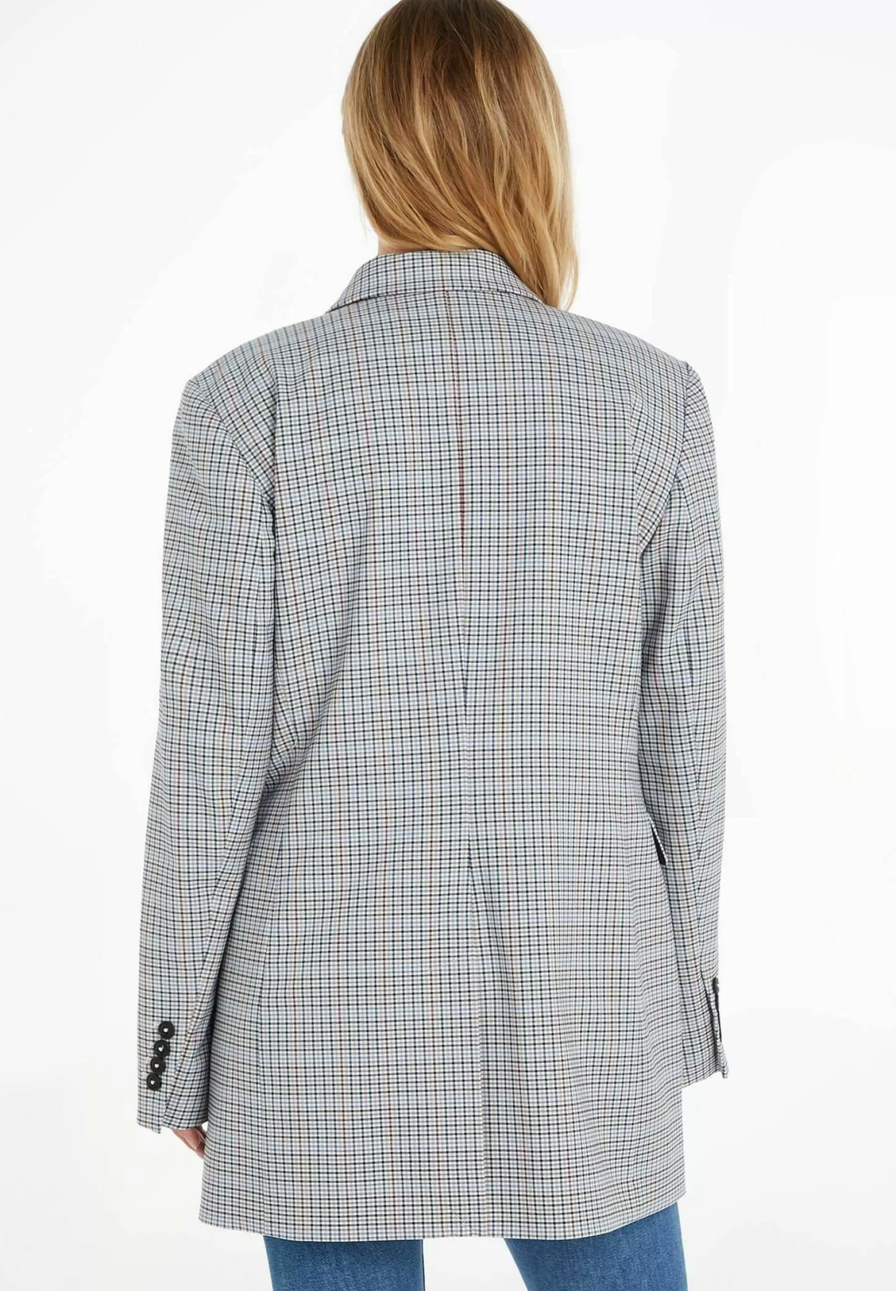 Small Check Relaxed - Manteau Court | Tommy Hilfiger Sale