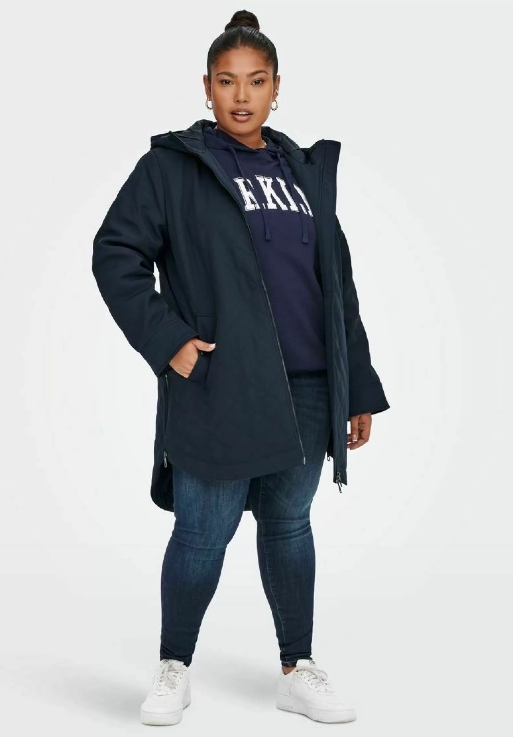 Femme ONLY Carmakoma Stepp Curvy - Manteau D'Hiver