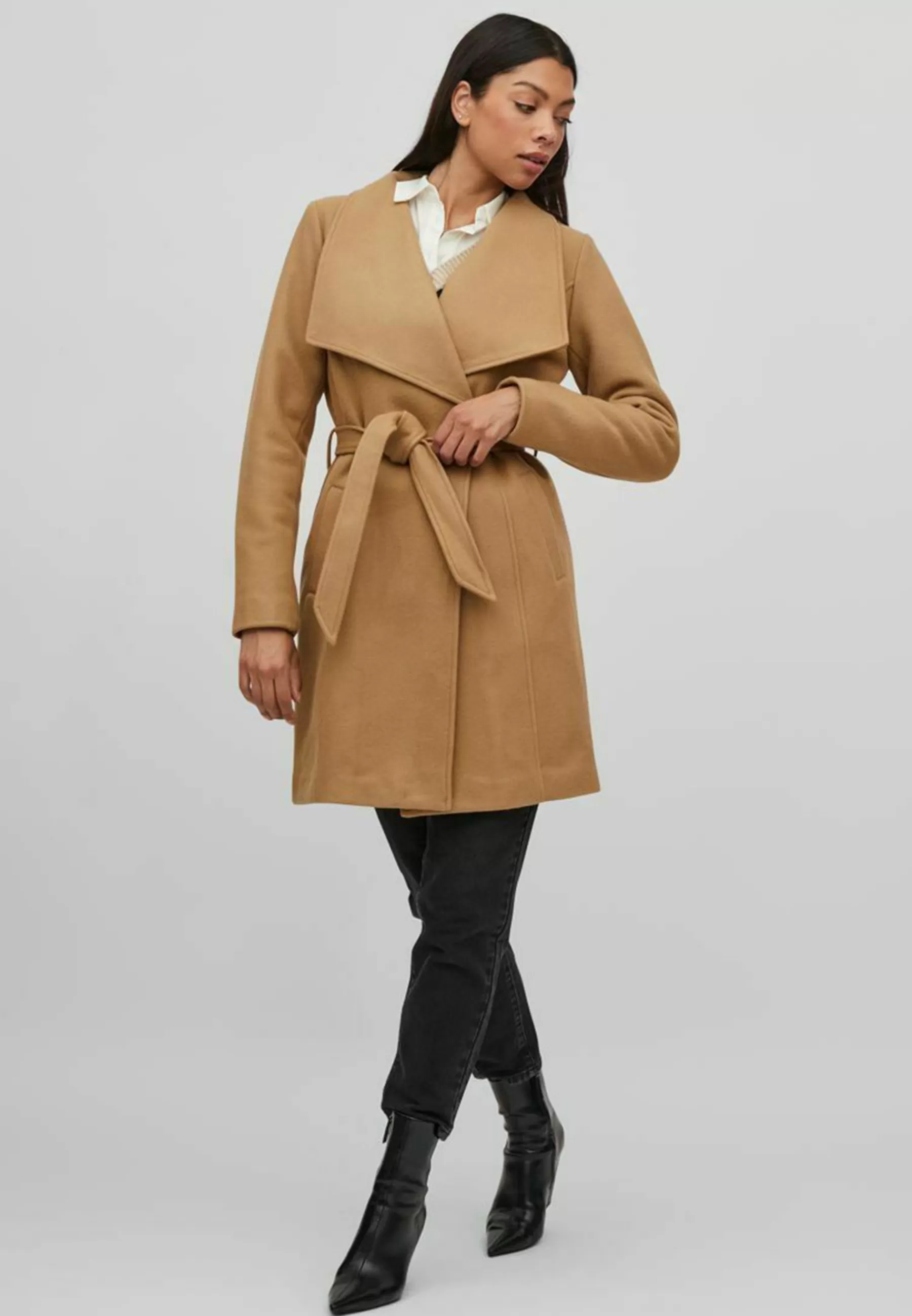 Taillengurtel - Manteau Court | VILA Flash Sale