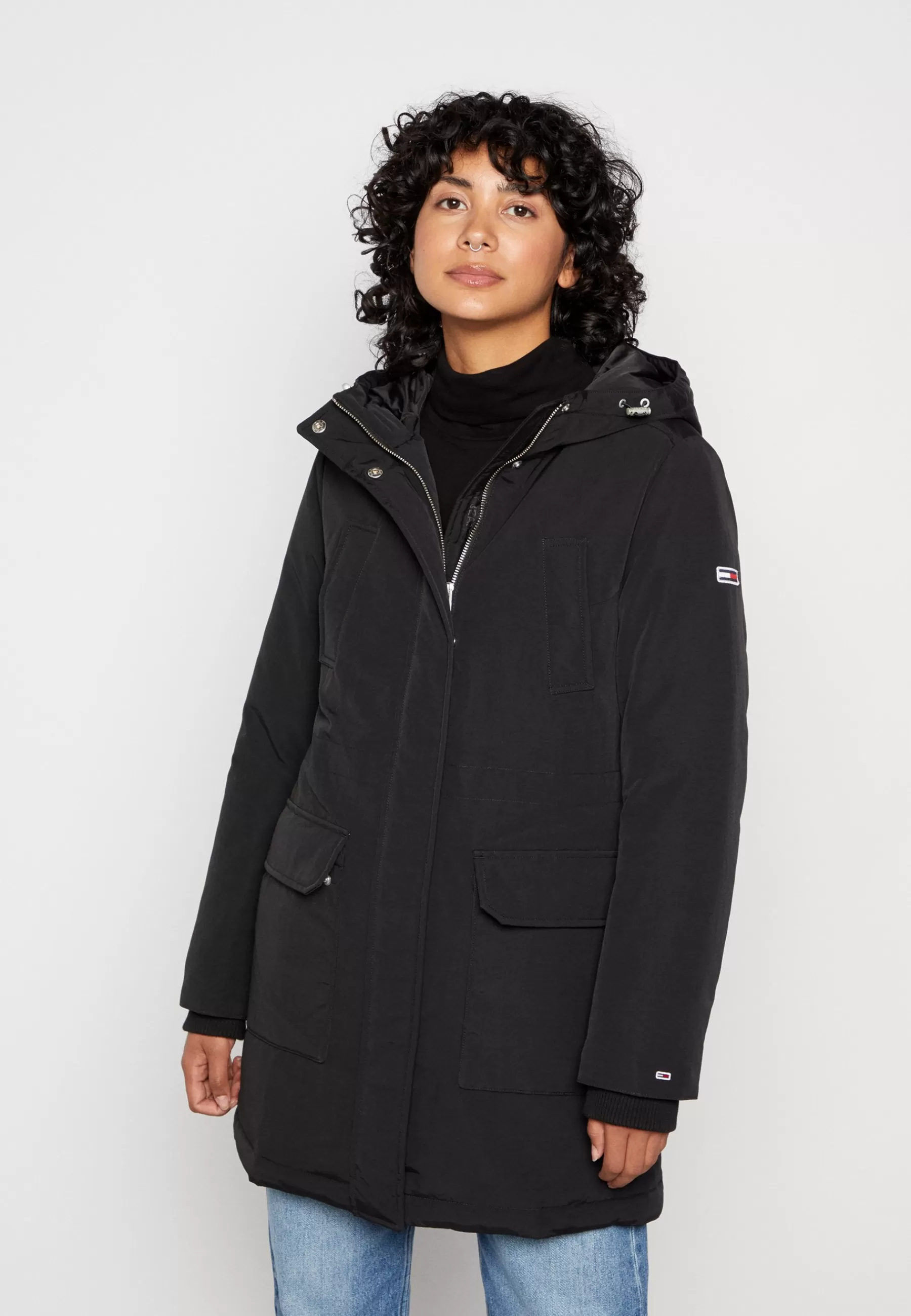 Femme Tommy Jeans Technical Parka - Doudoune