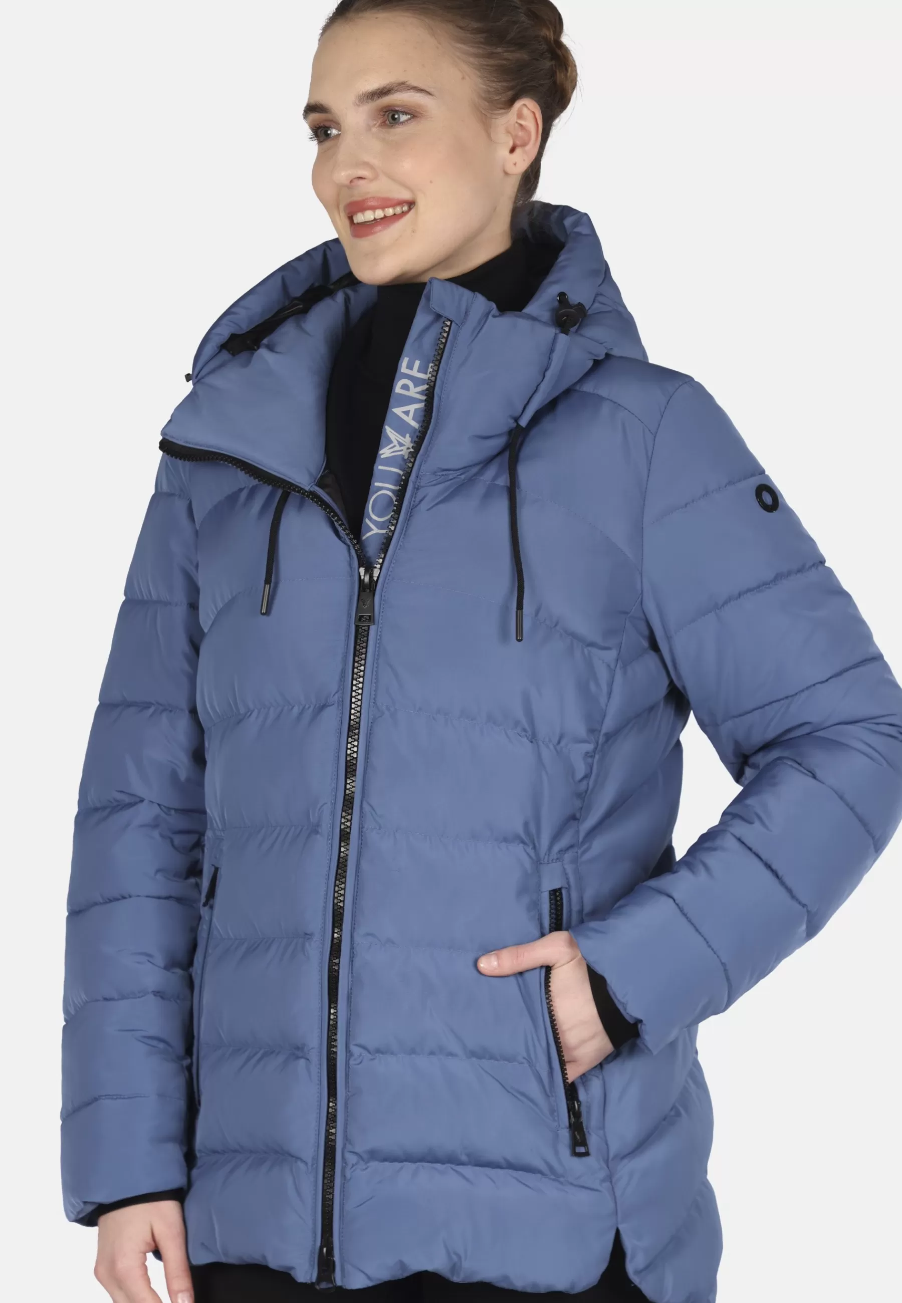 Femme FUCHS SCHMITT Thermore Mit Reissverschluss Und Kapuze Mit Tunnelzug - Manteau D'Hiver