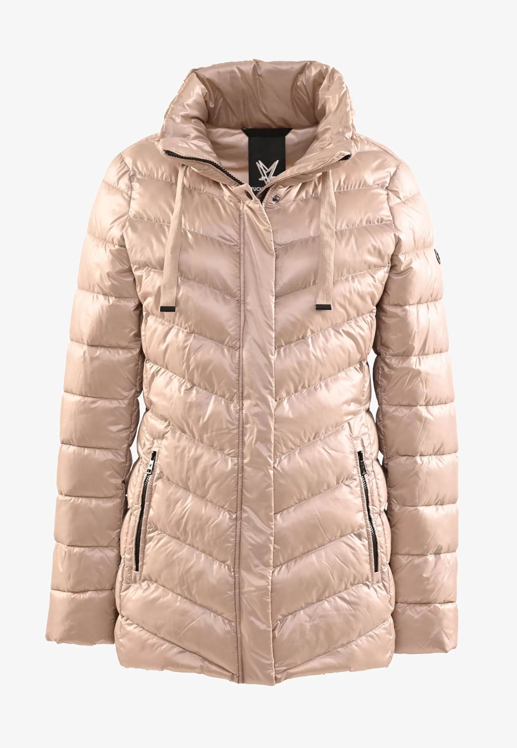 Femme FUCHS SCHMITT Thermore Mit Tunnelzug Am Kragen Und Reissverschlusstaschen - Manteau D'Hiver