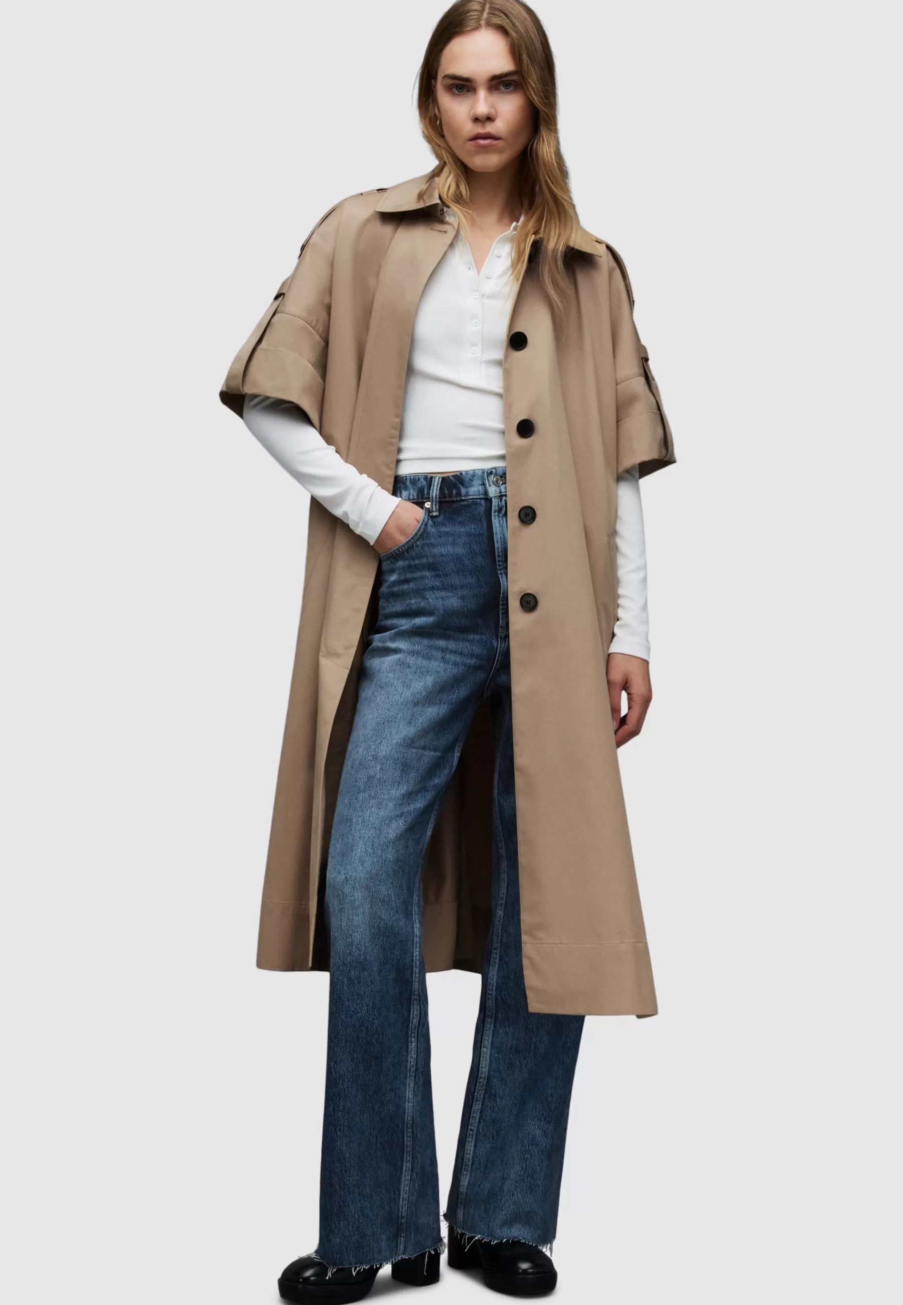 Tina - Trench | AllSaints Flash Sale