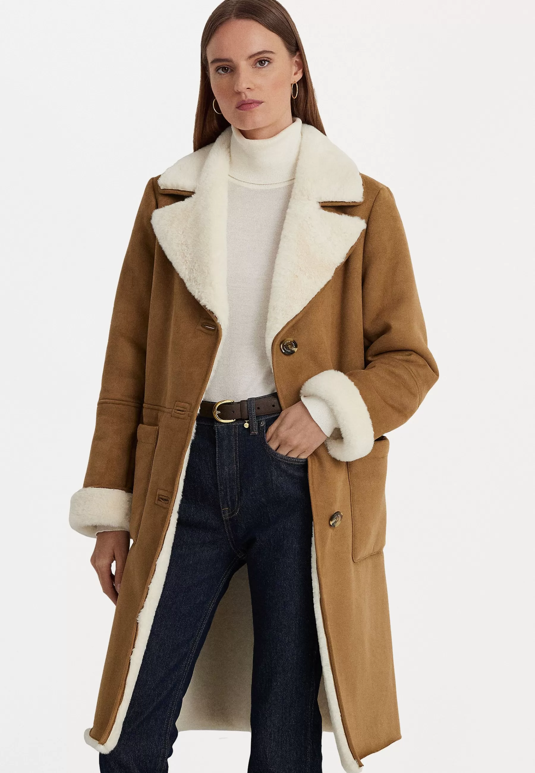 Femme Lauren Ralph Lauren Unlined Coat - Manteau Classique