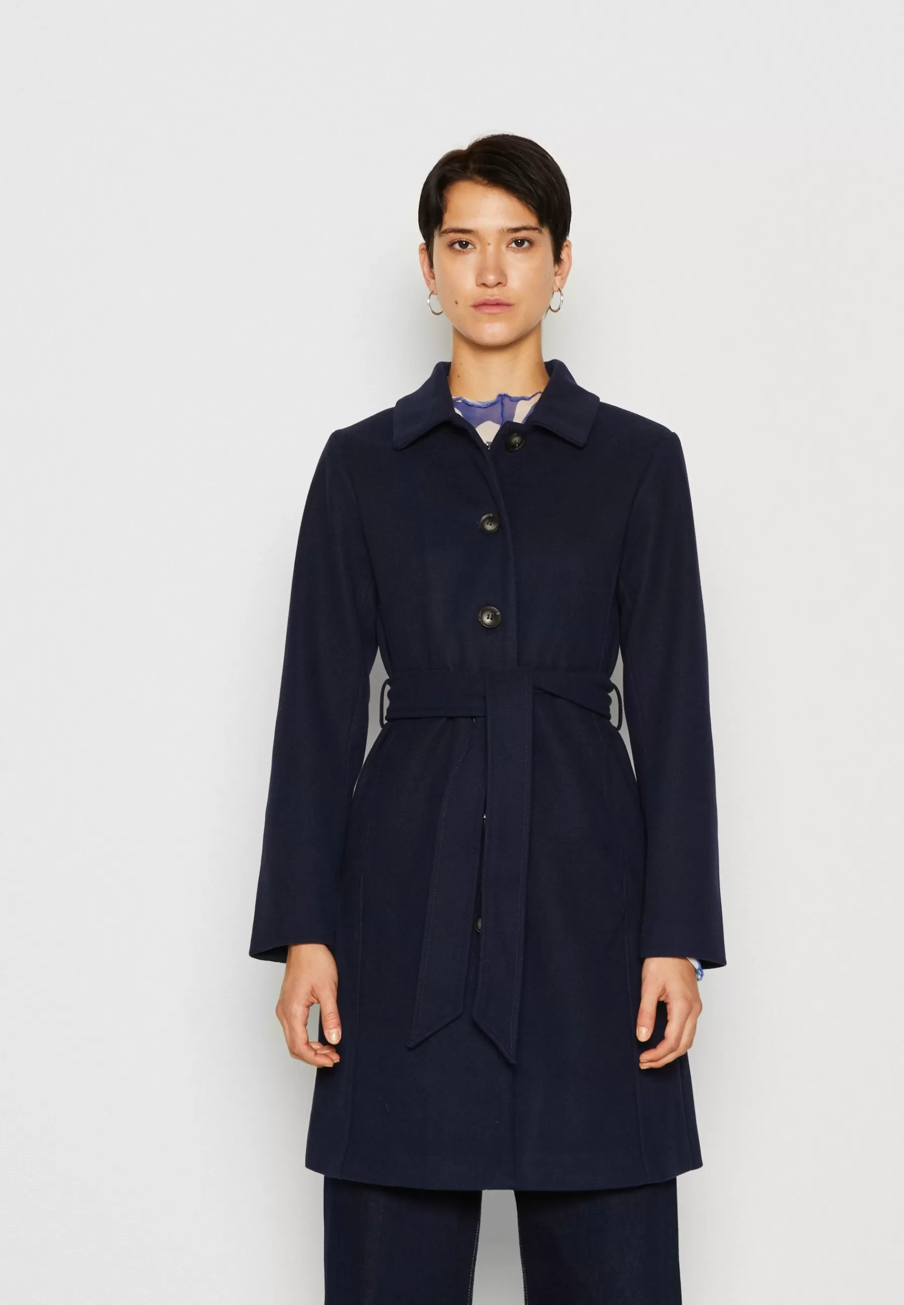 Vilidra Belt Coat - Manteau Court | VILA Discount