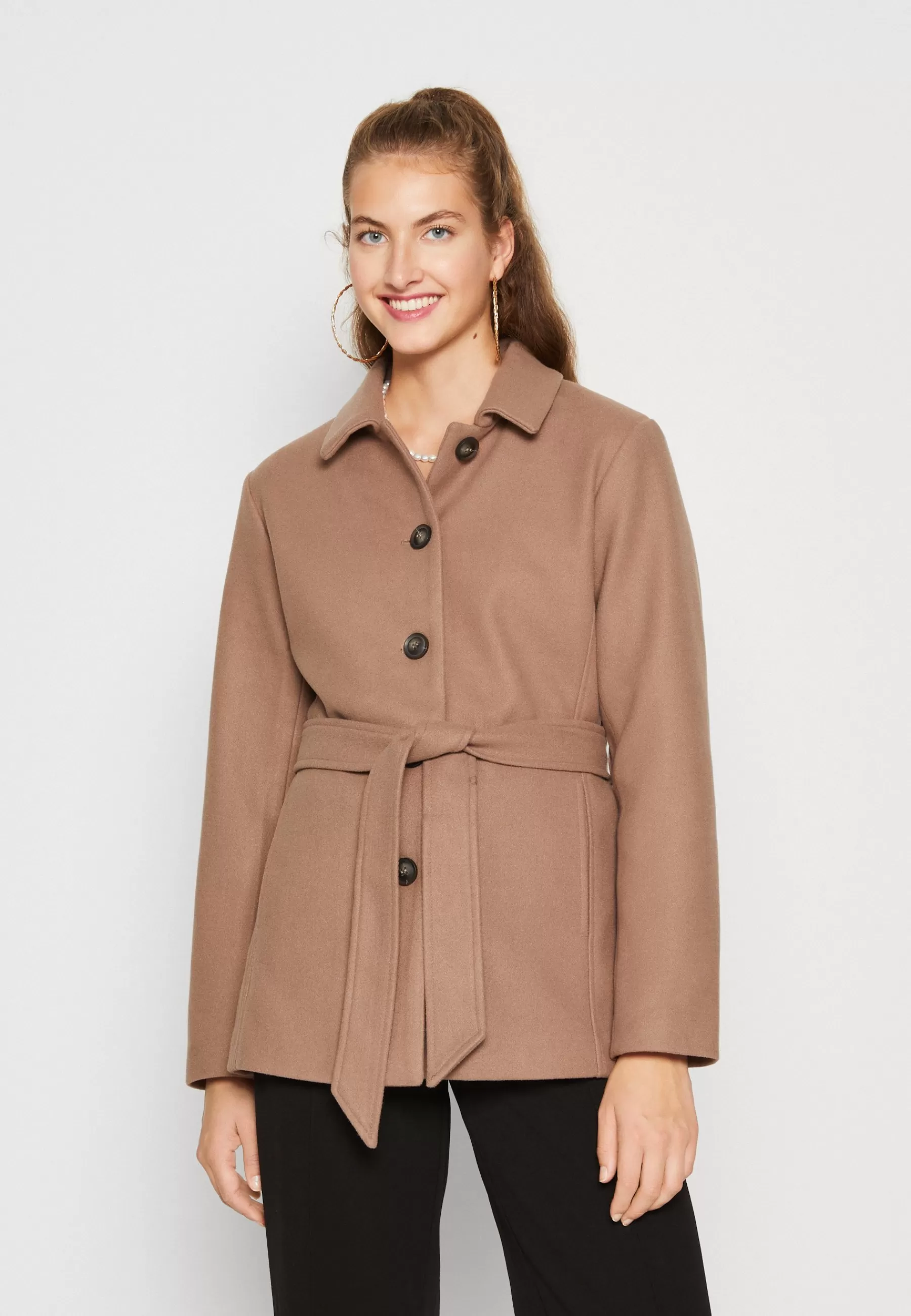 Vilidra Short Belt Coat - Manteau Classique | VILA Best