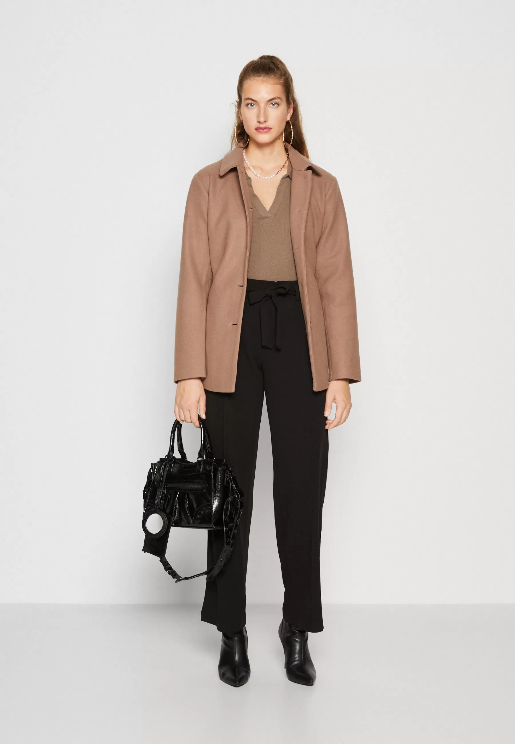 Vilidra Short Belt Coat - Manteau Classique | VILA Best