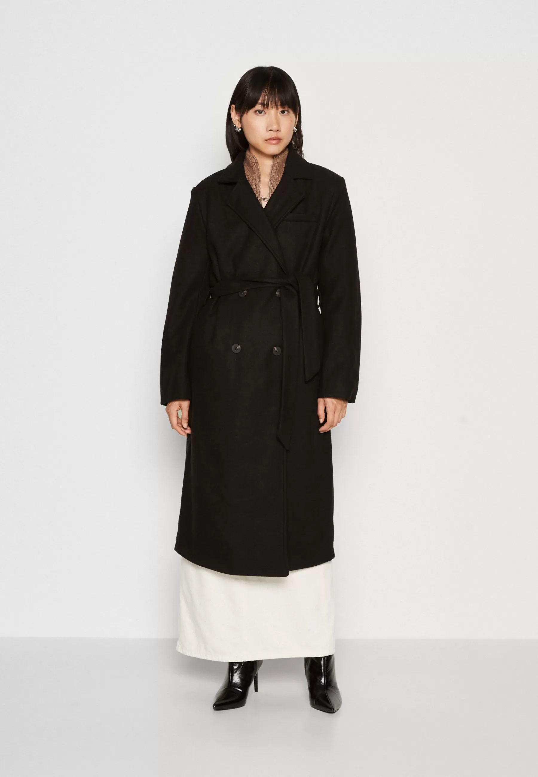 Femme VILA Vimano Maxi Tie Belted Coat - Manteau Classique