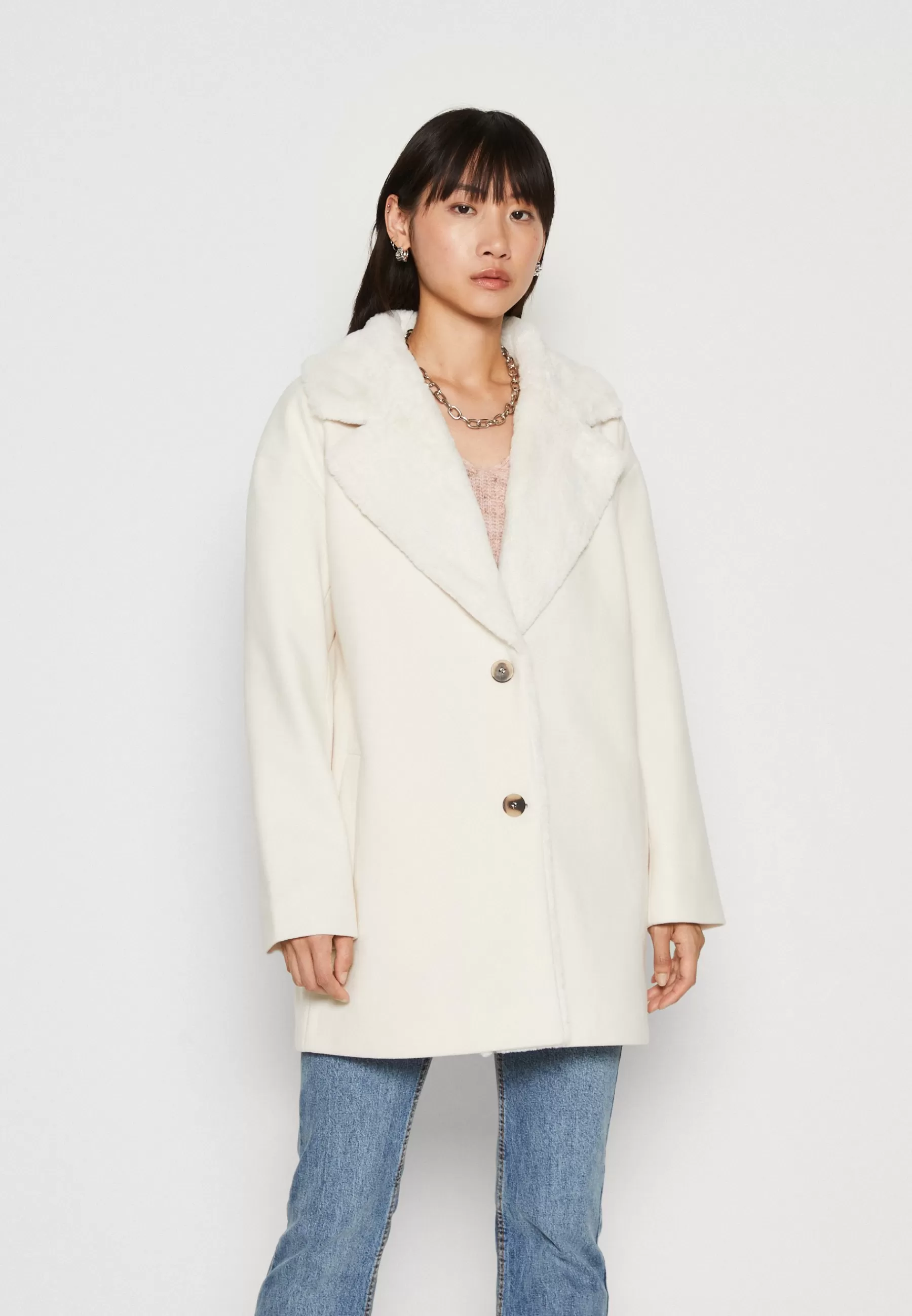 Femme VILA Vimetil Midi Coat - Manteau Classique