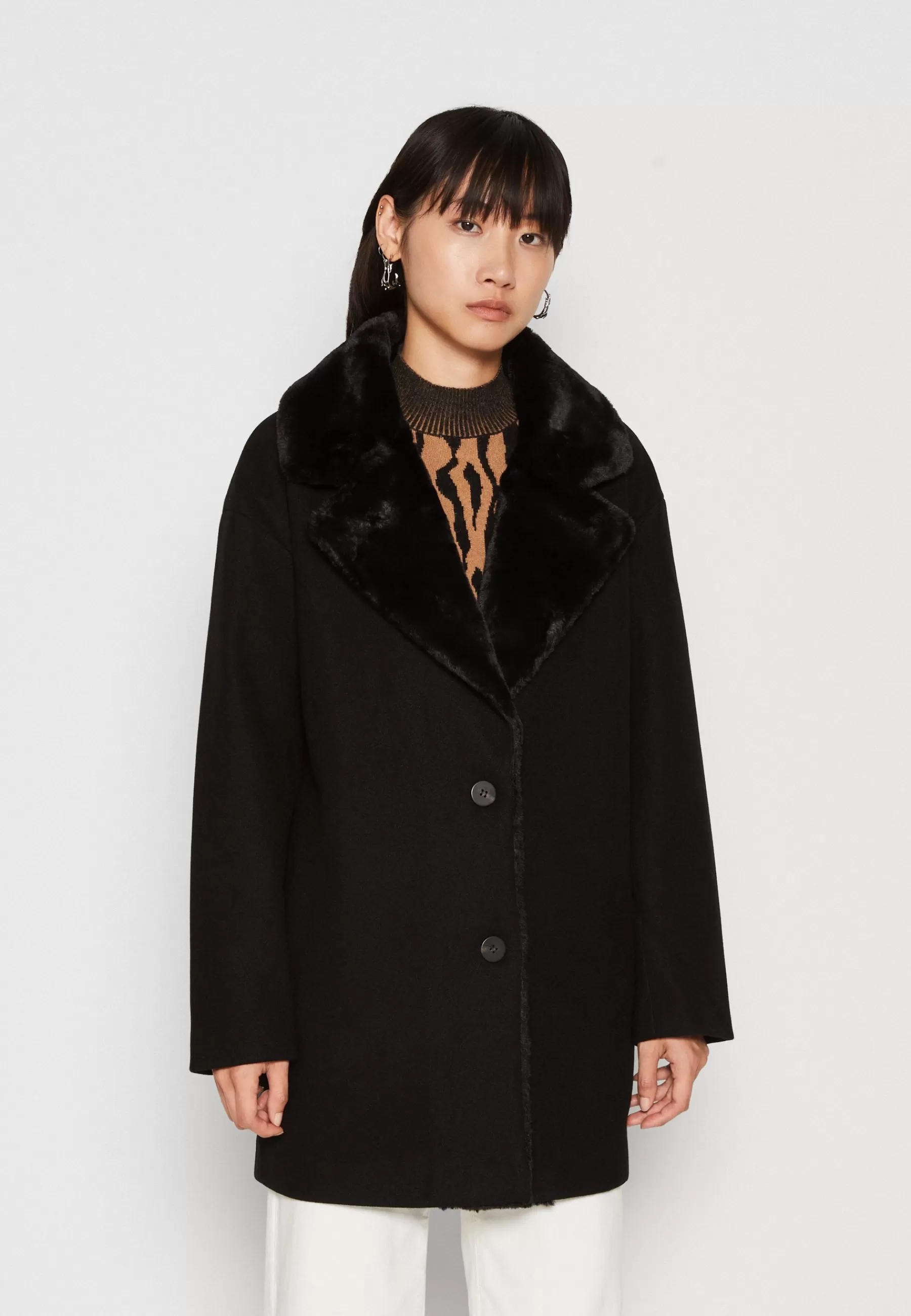 Femme VILA Vimetil Midi Coat - Manteau Classique