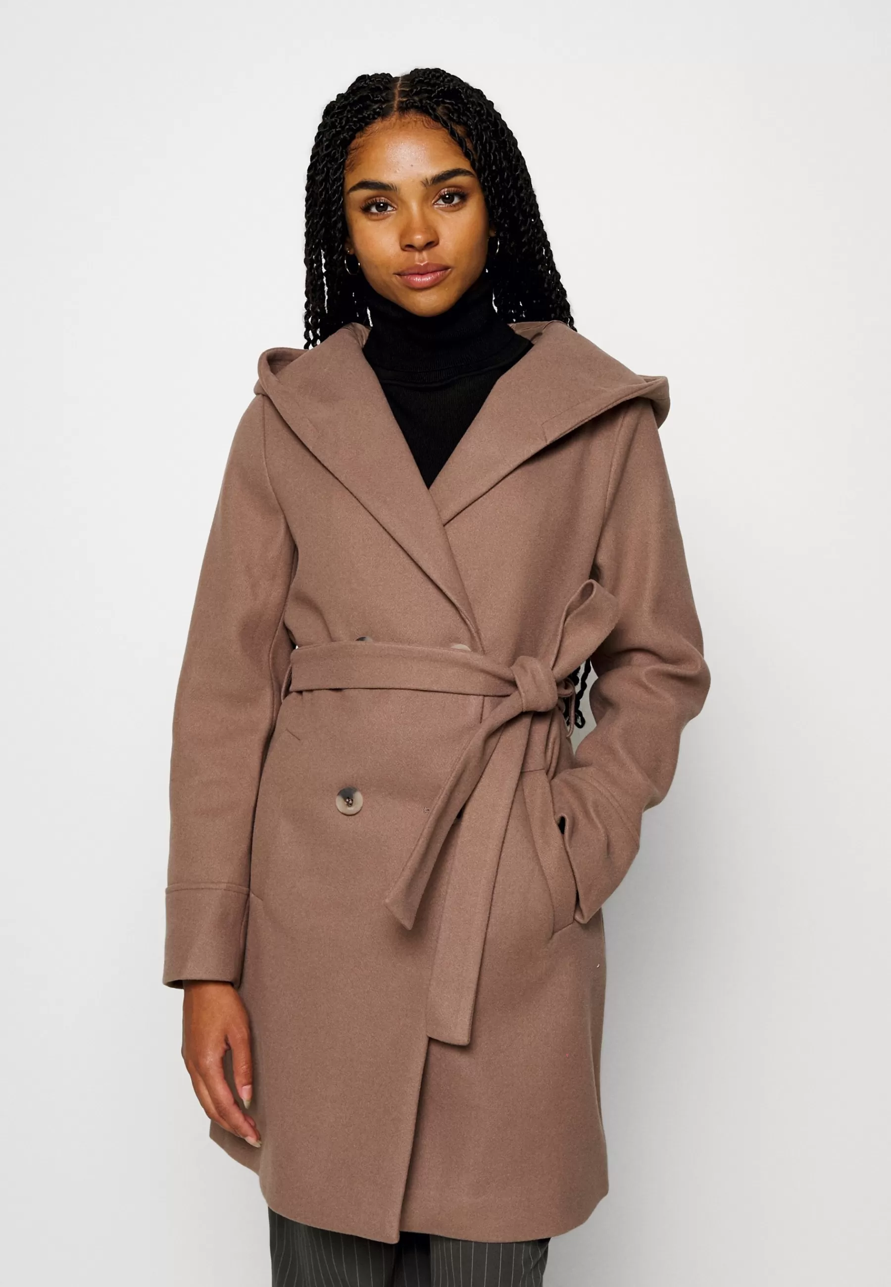 Vipoko Hooded Coat - Manteau Classique | VILA Petite Cheap