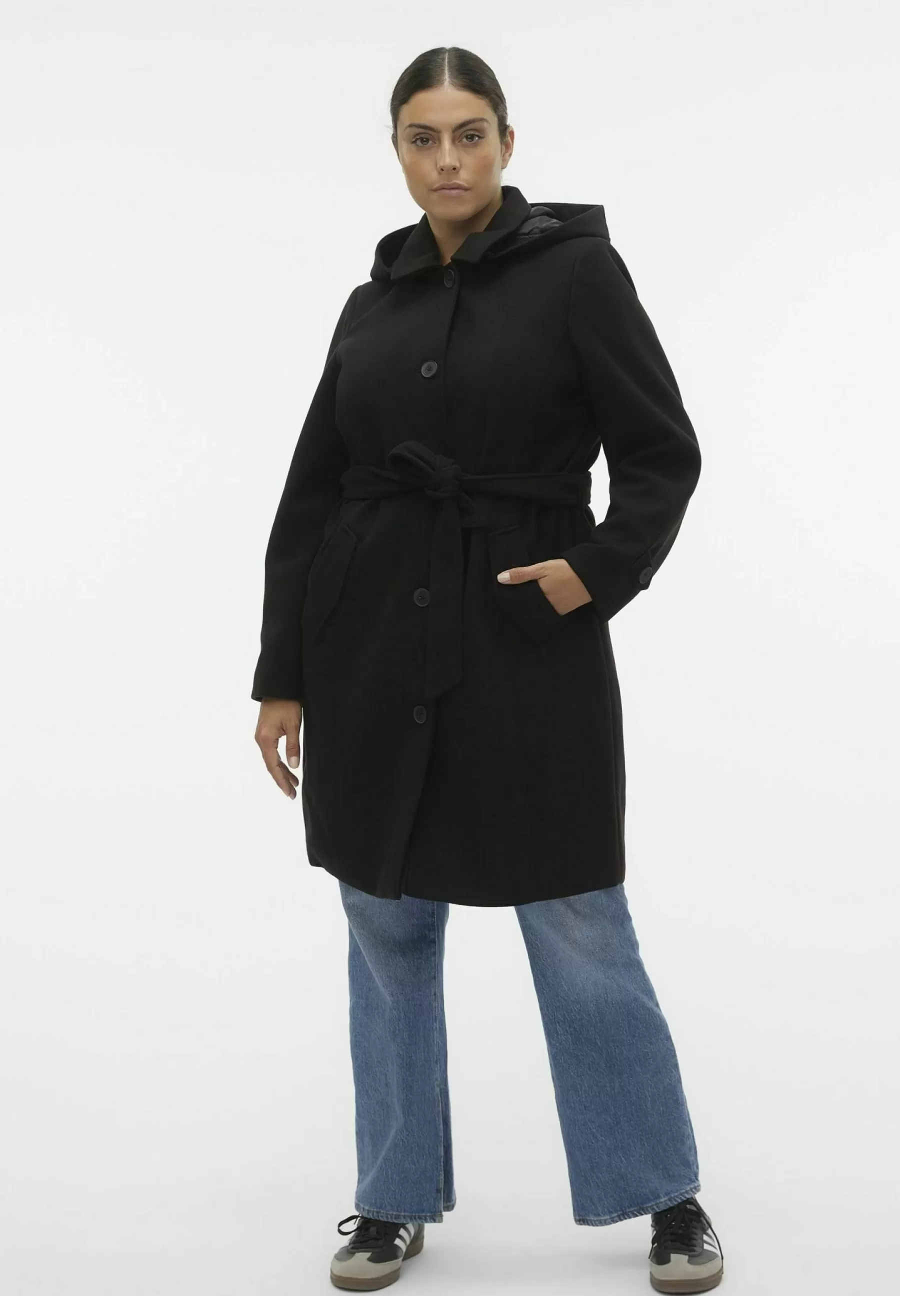 Femme Vero Moda Curve Vmcvincechelsea Cur Exc - Manteau Classique