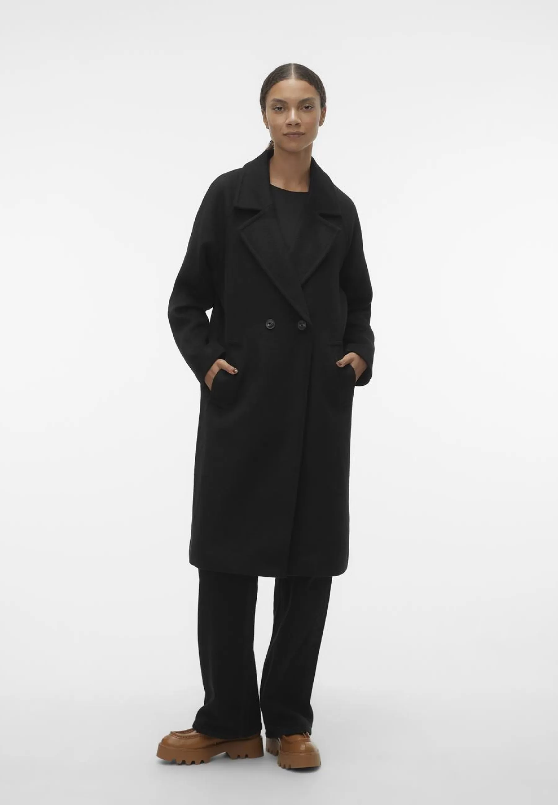 Femme Vero Moda Vmhazel Long Coat - Manteau Classique