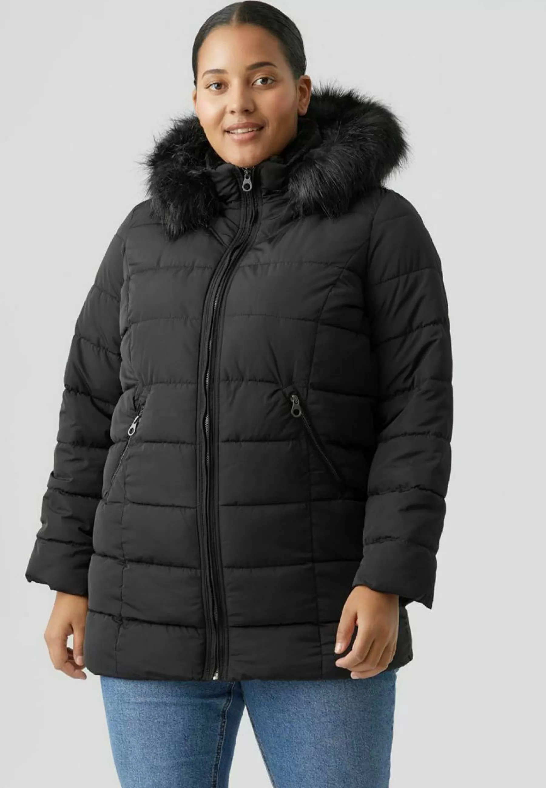 Femme Vero Moda Curve Vmliv Jacket - Manteau D'Hiver