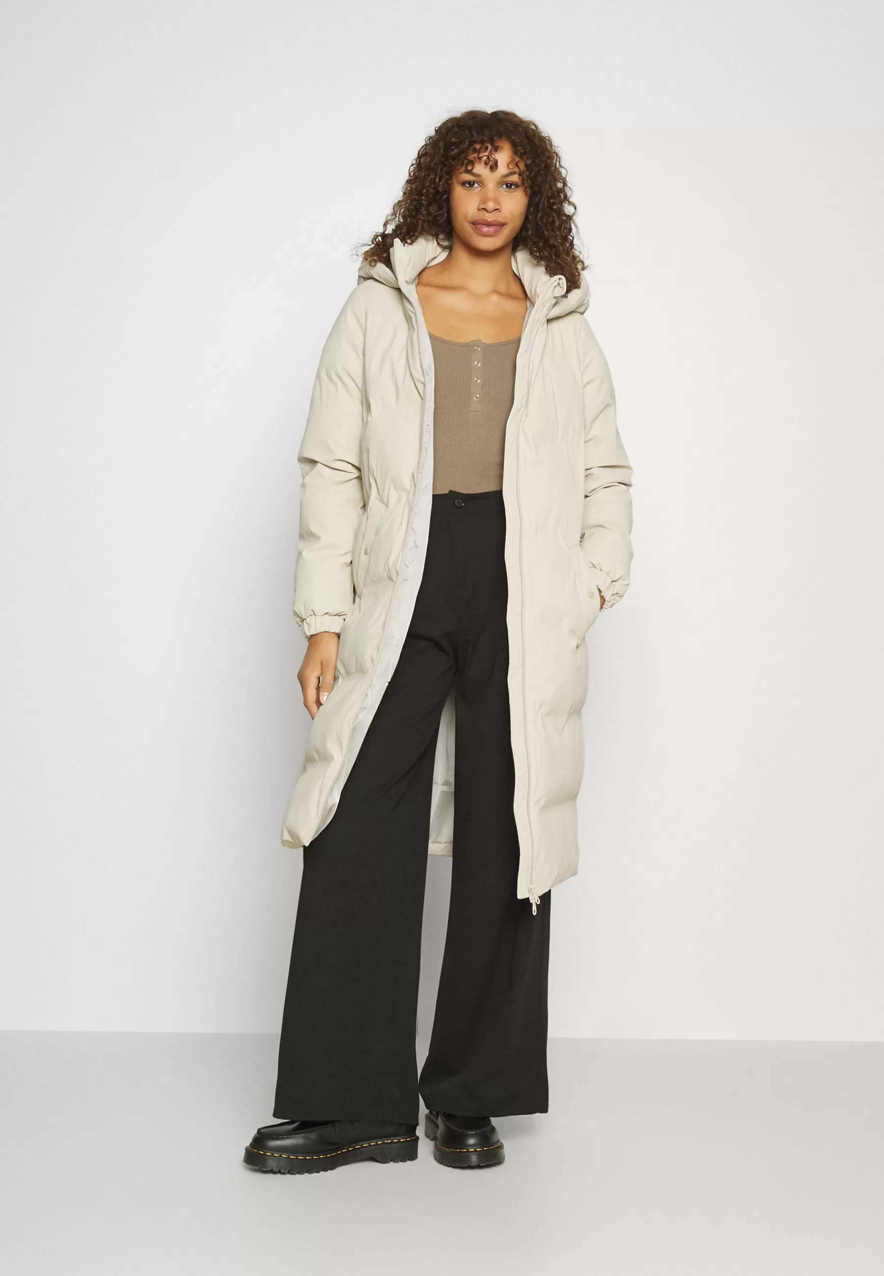 Femme Vero Moda Tall Vmnoe Long Coated Coat - Manteau D'Hiver