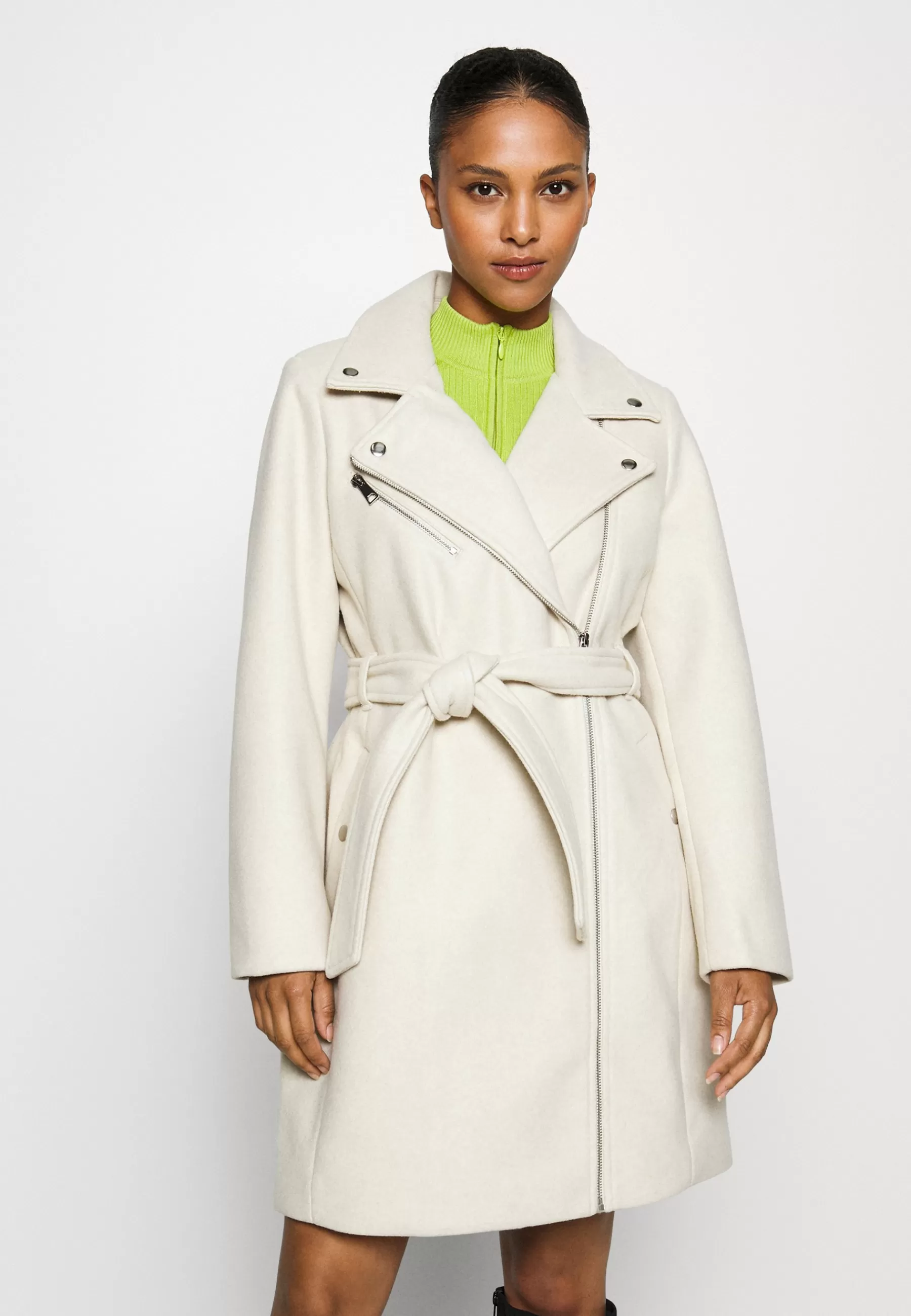 Vmpop Biker Coat - Manteau Classique | Vero Moda Petite Cheap