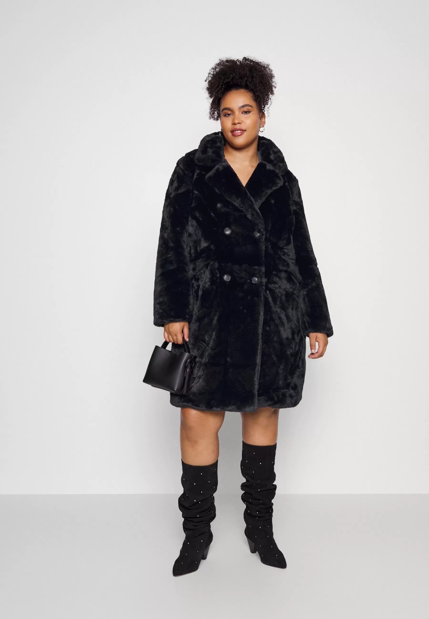 Vmsuielly Long Faux Coat Plus Size - Manteau Classique | Vero Moda Curve Flash Sale