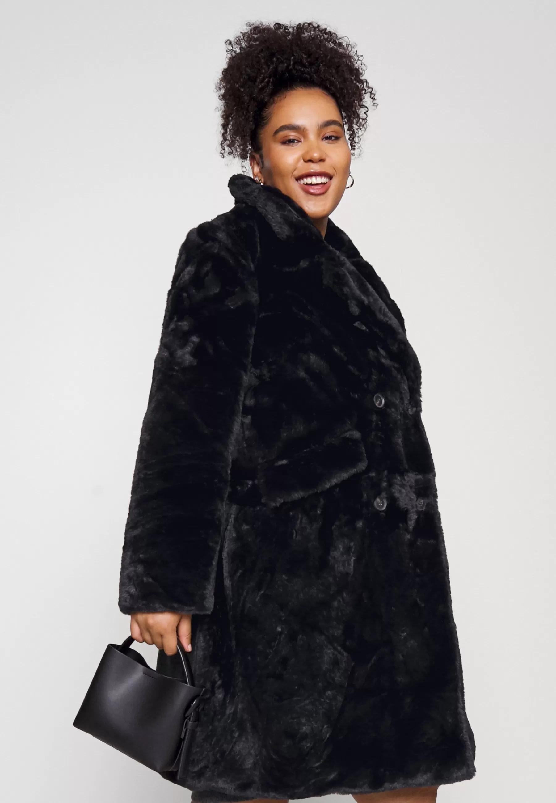 Vmsuielly Long Faux Coat Plus Size - Manteau Classique | Vero Moda Curve Flash Sale