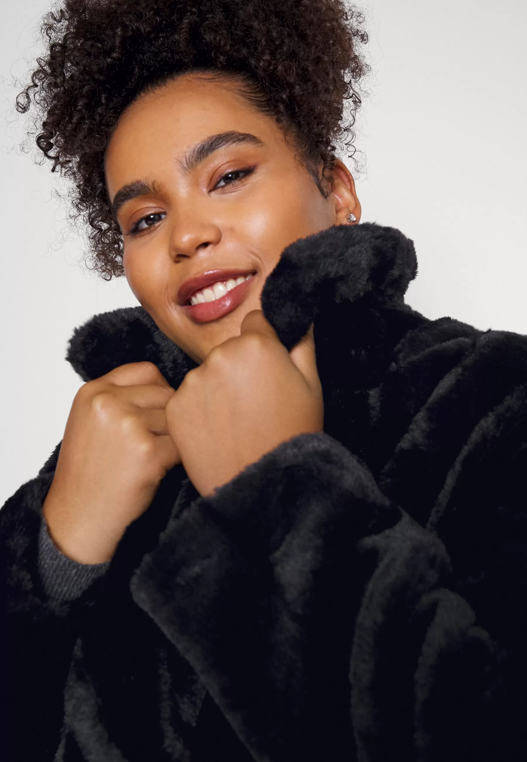 Vmsuielly Long Faux Coat Plus Size - Manteau Classique | Vero Moda Curve Flash Sale