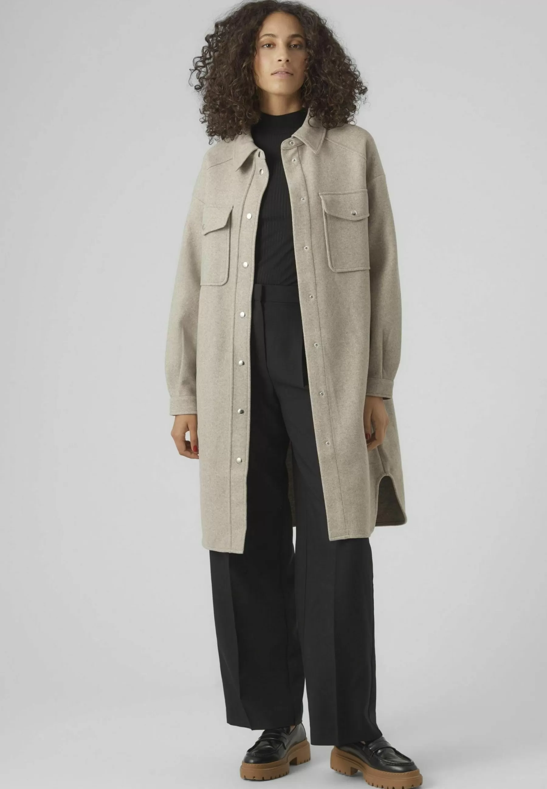 Vmvince Long Boxy Ls - Manteau Court | Vero Moda Clearance