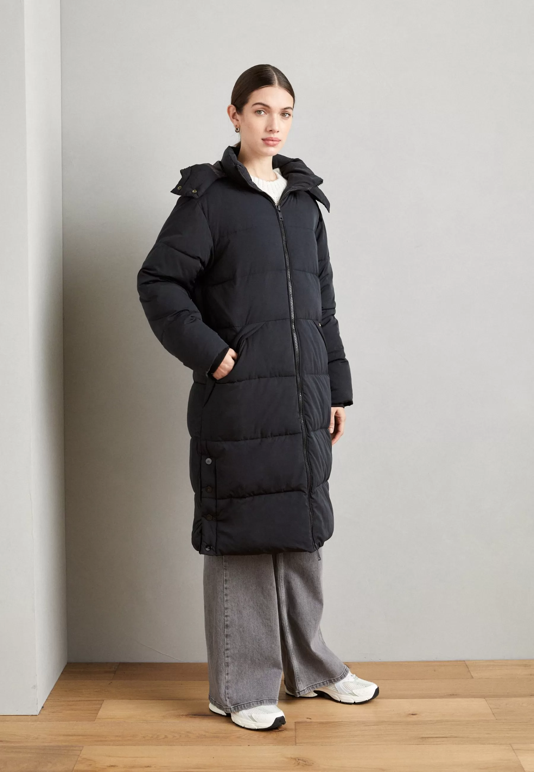 Femme Scotch & Soda Water Repellent Longer Length Puffer Coat - Manteau D'Hiver