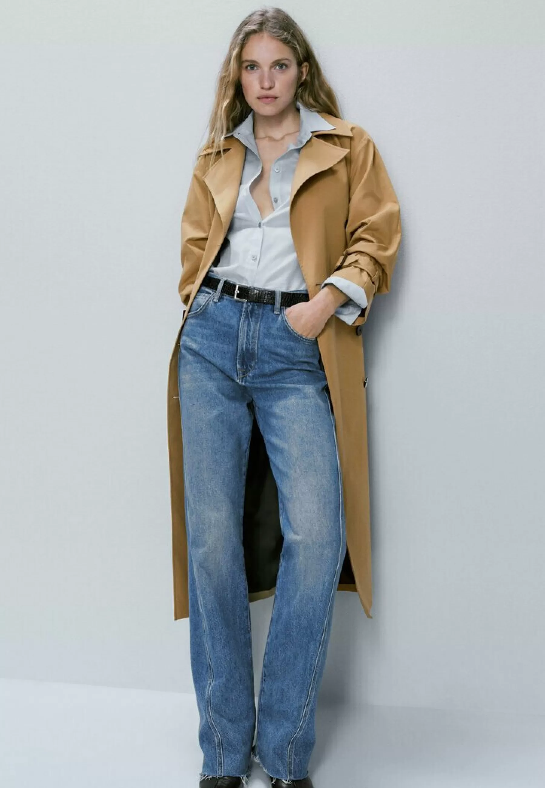 With Belt - Trench | Massimo Dutti Shop