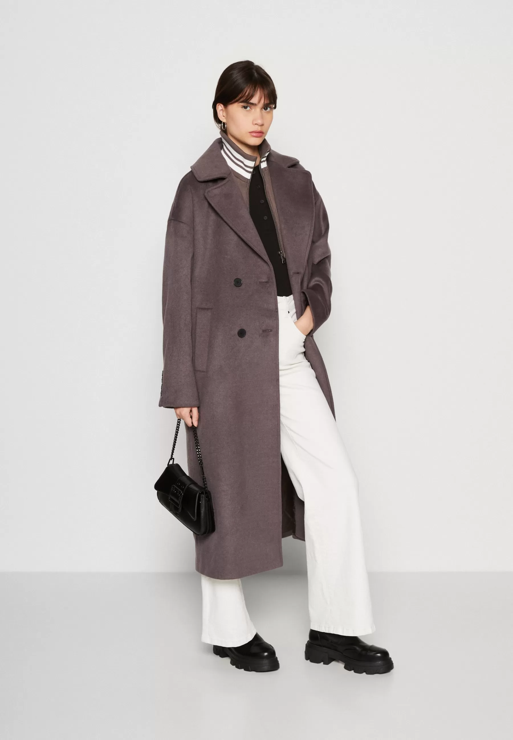 Zania Collar Coat - Manteau Classique | Colourful Rebel Shop